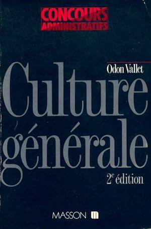 Culture g n rale - Odon Vallet