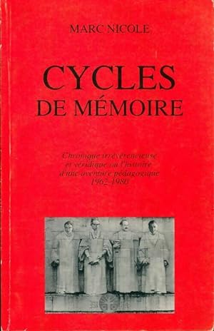 Cycles de mémoire - Marc Nicole