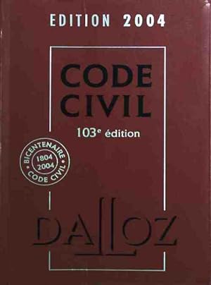 Code civil 2004 - Collectif
