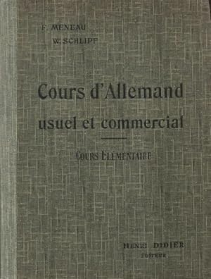 Cours d'allemand usuel et commercial CE - F. Meneau