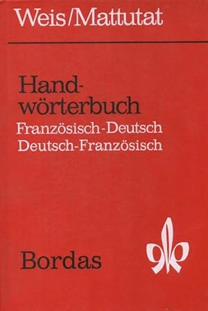 Imagen del vendedor de Franz?sisch deutsch - deutsch franz?sisch - Heinrich Mattutat a la venta por Book Hmisphres