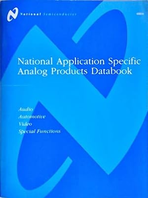 National application specific : Analog products databook 1995 - Collectif