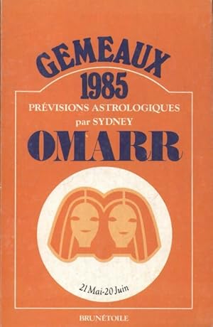 G?meaux 1985 - Sydney Omarr