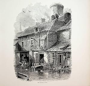 Vitré (Ille-et-Vilaine), Bretagne, France, vue ca. 1875