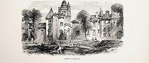 Bayonne, Château, France, vue ca. 1875