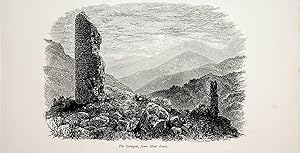 Mont-Louis (Pyrénées-Orientales), Massif du Canigou, France, vue ca. 1875