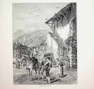 Laruns, France, vue ca. 1875