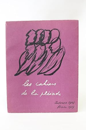 Les cahiers de la pléiade. Automne 1948 - Hiver 1949