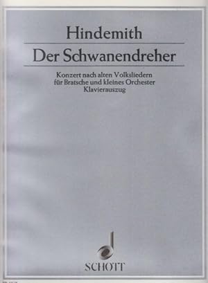 Der Schwanendreher for Viola and Small Orchestra - Viola & Piano
