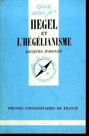 Bild des Verkufers fr Que sais-je? N 1029 Hegel et l'hglianisme zum Verkauf von Le-Livre