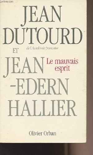 Seller image for Le mauvais esprit for sale by Le-Livre