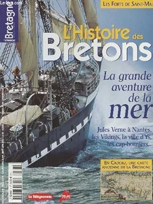 Image du vendeur pour Bretagne Magazine - L'histoire des bretons - La grande aventure de la mer - Jules Verne  Nantes, les Vikings, la ville d'Ys, les cap-horniers. mis en vente par Le-Livre