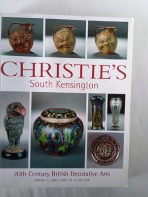 20th Century British Decorative Arts - 2 x Christie's auction catalogues 18th February and 21st J...