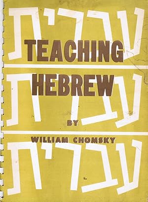 Immagine del venditore per Teaching Hebrew venduto da Bookshop Baltimore