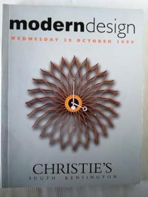 Modern Design - Christie's auction catalogue 20th October 1999