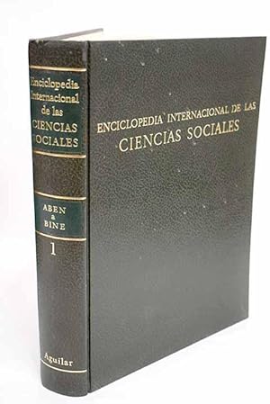 Imagen del vendedor de Enciclopedia internacional de las ciencias sociales, 1 a la venta por Alcan Libros