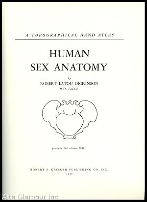 Bild des Verkufers fr HUMAN SEX ANATOMY; A Topographical Hand Atlas zum Verkauf von Alta-Glamour Inc.