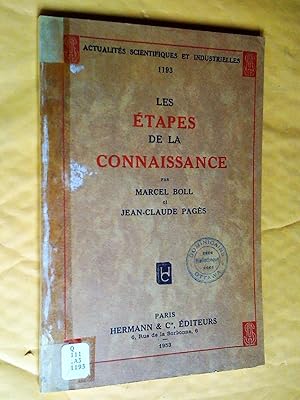 Les étapes de la connaissance