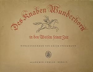 Bild des Verkufers fr Des Knaben Wunderhorn in den Weisen seiner Zeit, zum Verkauf von Versandantiquariat Hbald