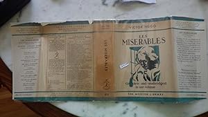 Seller image for Les Miserables by VICTOR HUGO, #G3 on DJ Spine, 1931, in the First Issue, with on Back of DJ only 3 Modern Library GIANTS PUBLISHED SO FAR with This Title Last with Pre Zip Code Coupon at Btm, STATED 1ST MODERN LIBRARY EDITION on Copyright for sale by Bluff Park Rare Books