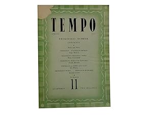 Tempo Number 11 Spring 1949: Prokofieff Number