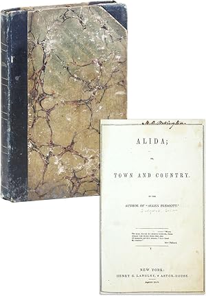 Bild des Verkufers fr Alida; or, Town and Country [Bound with] Abednego the Money Lender: A Novel zum Verkauf von Lorne Bair Rare Books, ABAA