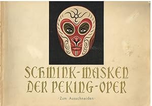 Schmink-Masken der Peking-Oper Zum Ausschneiden