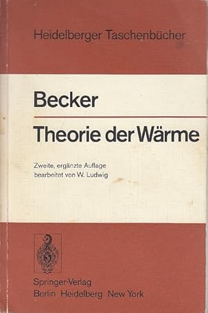 Image du vendeur pour Theorie der Wrme (Heidelberger Taschenbcher) mis en vente par AMAHOFF- Bookstores