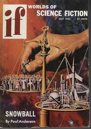 Imagen del vendedor de IF Worlds of Science Fiction: May 1955 a la venta por Books from the Crypt