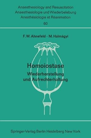 Seller image for Homoiostase : Wiederherstellung und Aufrechterhaltung for sale by AHA-BUCH GmbH