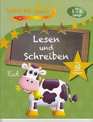 Seller image for Lernen mit Sternen - Lesen und Schreiben fr 5- bis 6-Jhrige: ber 60 goldene Sternsticker for sale by AMAHOFF- Bookstores