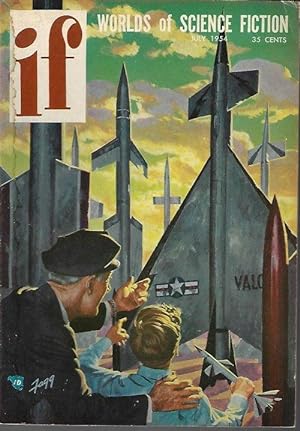 Image du vendeur pour IF Worlds of Science Fiction: July 1954 mis en vente par Books from the Crypt