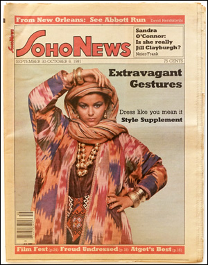Seller image for SoHo News, Vol. 8, No. 53 (September 30 - October 6, 1981) for sale by Specific Object / David Platzker