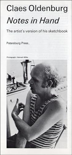 Imagen del vendedor de Claes Oldenburg : Notes in Hand, The Artist's Version of his Sketchbook a la venta por Specific Object / David Platzker