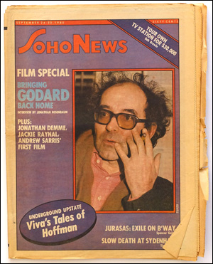 Imagen del vendedor de SoHo News, Vol. 7, No. 52 (September 24-30, 1980) a la venta por Specific Object / David Platzker