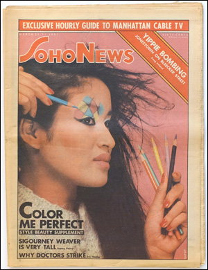 Image du vendeur pour SoHo News, Vol. 8, No. 26 (March 25-31, 1981) mis en vente par Specific Object / David Platzker