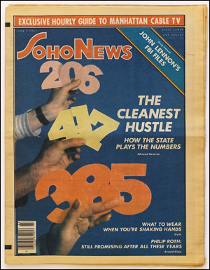 Seller image for SoHo News, Vol. 8, No. 36 (June 3-9, 1981) for sale by Specific Object / David Platzker