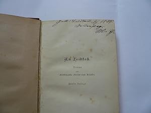 Am Heidstock, Roman, Ferdinande von Brackel, II Auflage, Köln 1884, hier mit prominenter Provenie...