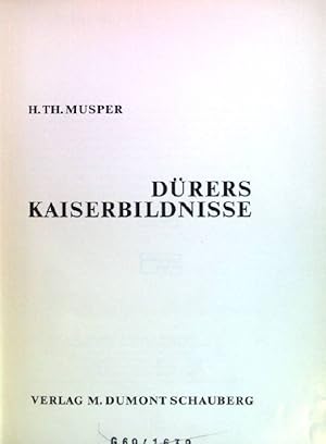 Bild des Verkufers fr Drers Kaiserbildnisse zum Verkauf von books4less (Versandantiquariat Petra Gros GmbH & Co. KG)