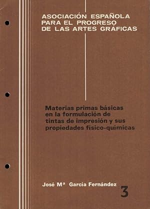Seller image for 3. MATERIAS PRIMAS BSICAS EN LA FORMULACIN DE TINTAS DE IMPRESIN Y SUS PROPIEDADES FSICO-QUMICAS for sale by Librera Torren de Rueda