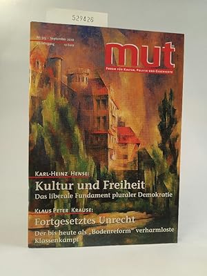 Seller image for Mut, Forum für Kultur, Politik und Geschichte, Nr. 515 Sept. 2010 for sale by ANTIQUARIAT Franke BRUDDENBOOKS