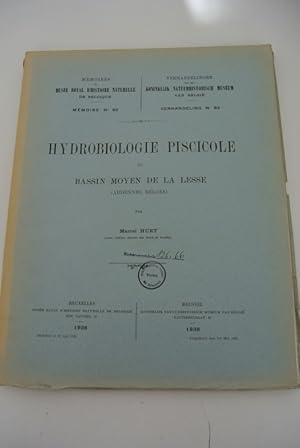 Image du vendeur pour Hydrobiologie Piscicole du bassin moyen de la Lesse (Ardennes Belges) (= Musee royal des sciences naturelles de Belgique, Memoire No. 82) mis en vente par Antiquariat Bookfarm