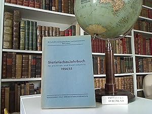 Statistisches Jahrbuch der Eisen- und Stahlindustrie 1954/55.