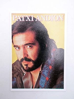CROMO SUPER MUSICAL 132. PATXI ANDION (Patxi Andion) Eyder, Circa 1980