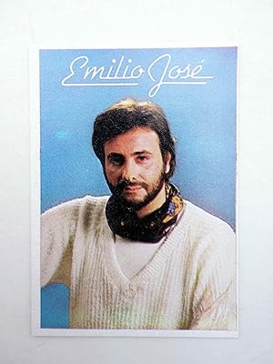 CROMO SUPER MUSICAL 135. EMILIO JOSÉ (Emilio José) Eyder, Circa 1980