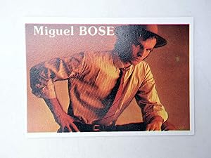 CROMO SUPER MUSICAL 131. MIGUEL BOSÉ (Miguel Bosé) Eyder, Circa 1980