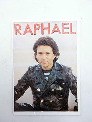CROMO SUPER MUSICAL 119. RAPHAEL (Raphael) Eyder, Circa 1980