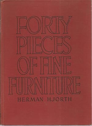 Immagine del venditore per Forty Pieces of Fine Furniture venduto da The Book Junction