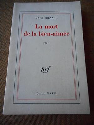Seller image for La mort de la bien-aimee - Recit for sale by Frederic Delbos
