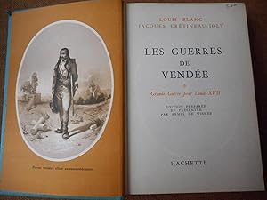 Bild des Verkufers fr Les guerres de Vendee - Grande guerre pour Louis XVII zum Verkauf von Frederic Delbos